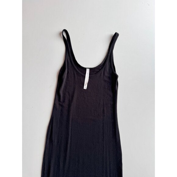 Aritzia GROUP BY BABATON Freddie Black Jersey Maxi Bodycon Tank Dress, Size XS - Picture 5 of 10